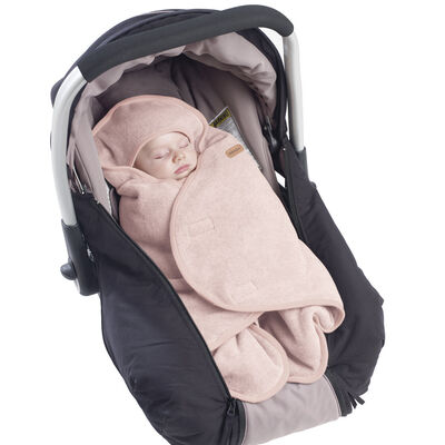 Babynomade® double polaire Rose poudré