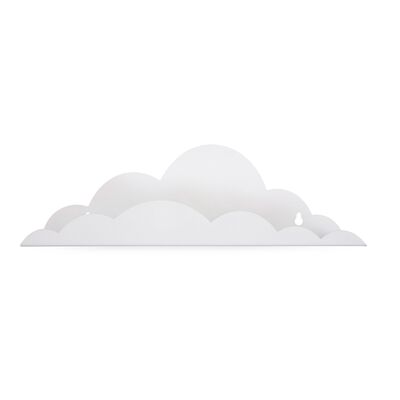 Etagère Murale Nuage - Métal - Blanc