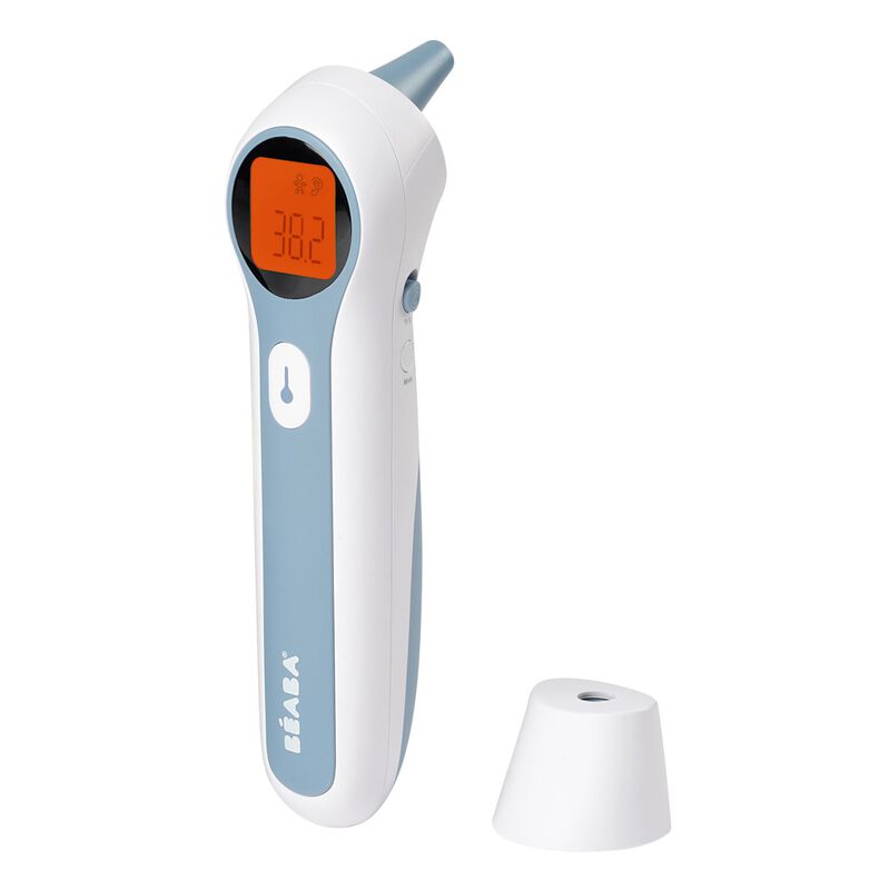 Thermomètre infrarouge auriculaire et frontal Thermospeed Blanc / Bleu