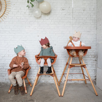 Evolu High Chair - Adjustable In Height (50-75 Cm/*90 Cm) - 