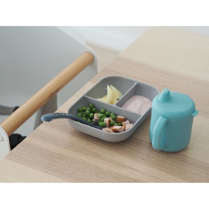 Coffret d'apprentissage silicone Bleu