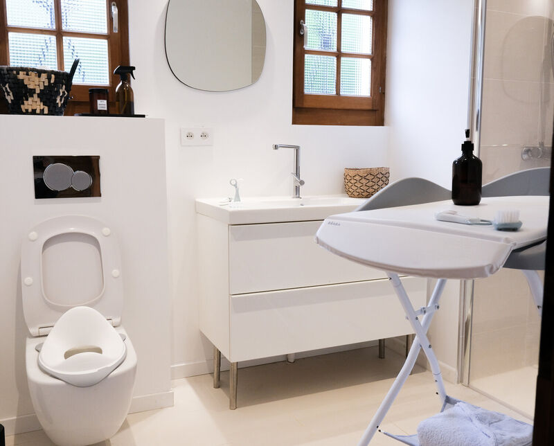 Toilettensitz light mist