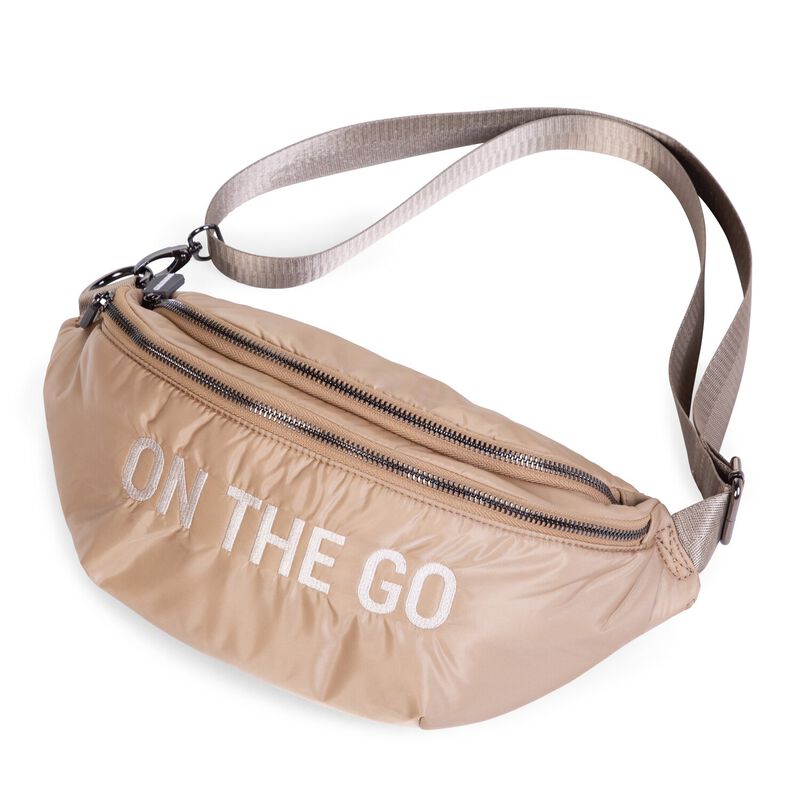 Childhome On-The-Go Belt Bag - Puffer Beige