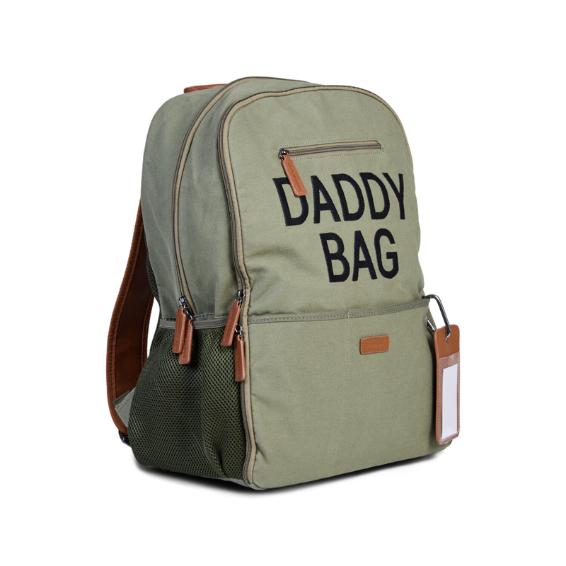 Daddy Bag Verzorgingsrugzak - Canvas - Kaki