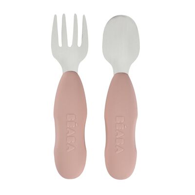 Lot de 2 pré-couverts inox - Barbe à papa
