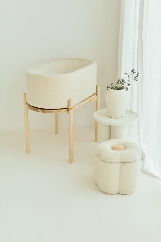Teddy Cradle - off white - 79x45x82cm