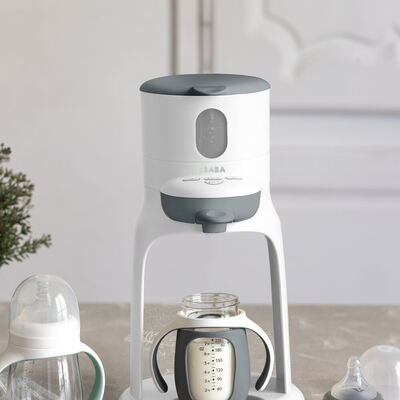 Préparateur de biberon Bib'Expresso® Blanc/Gris
