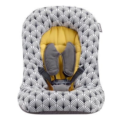 Limited edition yellow deckchair cushion V3
