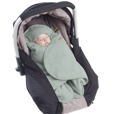 Babynomade® double polaire Vert sauge