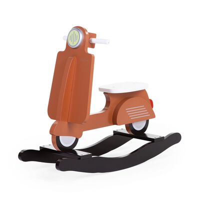 Rocking scooter rust 
