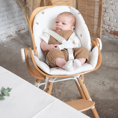Evolu Newborn Seat For Evolu 2 + One.80° - Wood - Natural Wh
