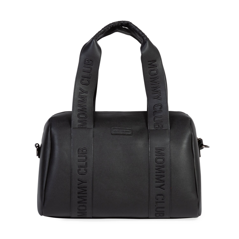 Mommy Club  Sac à Langer - Signature - Simili - Noir