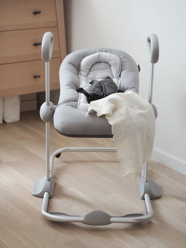 Up&Down Baby Bouncer Cushion heather grey