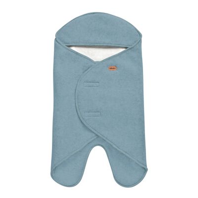 Babynomade® double polaire Bleu baltique