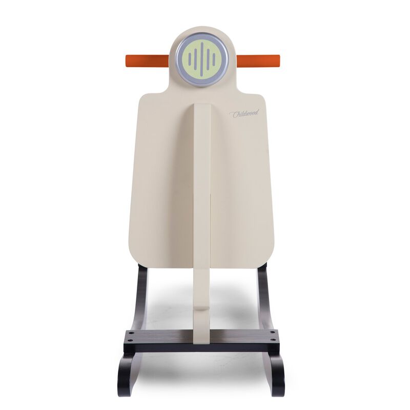 Rocking scooter cream