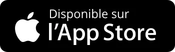 disponible sur l'App Store